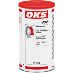 Mỡ chịu nhiệt độ cao OKS 432 hộp thiếc 1kg / OKS 432 high-temperature bearing grease 1kg tin