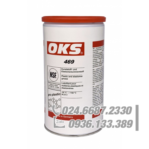 Mỡ nhựa và đàn hồi OKS 469 Hộp thiếc 1kg / OKS 469 plastic and elastomer grease 1kg tin Mỡ nhựa và đàn hồi OKS 469 Hộp thiếc 1kg / OKS 469 plastic and elastomer grease 1kg tin