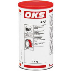Mỡ chịu nhiệt độ thấp OKS 472 cho ngành thực phẩm hộp thiếc 1kg / OKS 472 low-temperature grease for food industry 1kg tin