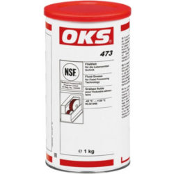 OKS 473 mỡ lỏng công nghệ chế biến thực phẩm hộp thiếc 1kg / OKS 473 fluid grease for food processing technology 1kg tin