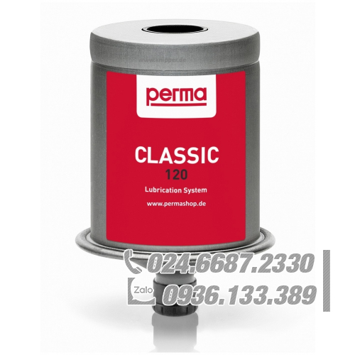 Perma CLASSIC 120 Chất bôi trơn một điểm với mỡ sinh học SF09 / Perma CLASSIC 120 Single-point lubricator with bio grease SF09 Perma CLASSIC 120 Chất bôi trơn một điểm với mỡ sinh học SF09 / Perma CLASSIC 120 Single-point lubricator with bio grease SF09