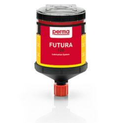 Bộ phân phối chất bôi trơn Perma FUTURA 120 với dầu hiệu suất cao SO14 / Perma FUTURA 120 Lubricant dispenser with high performance oil SO14