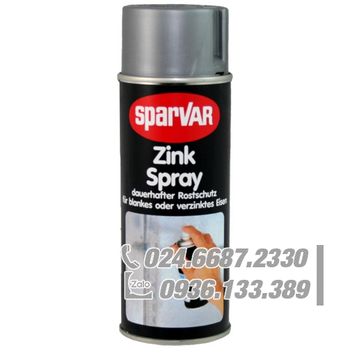 Sparvar Zinc Spray Can 400ml / Sparvar Zinc Spray Can 400 ml Sparvar Zinc Spray Can 400ml / Sparvar Zinc Spray Can 400 ml
