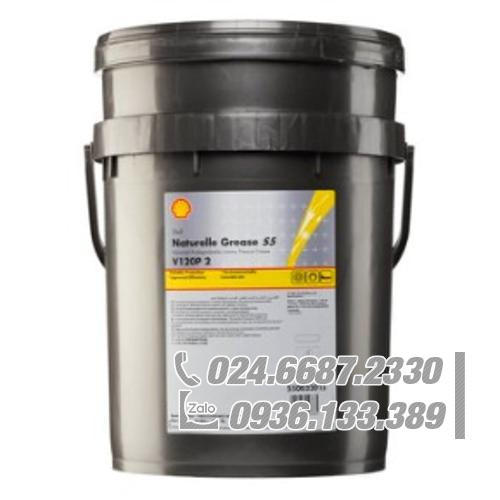 Mỡ công nghiệp Shell Naturelle Grease S5 V120P 2 Mỡ công nghiệp Shell Naturelle Grease S5 V120P 2