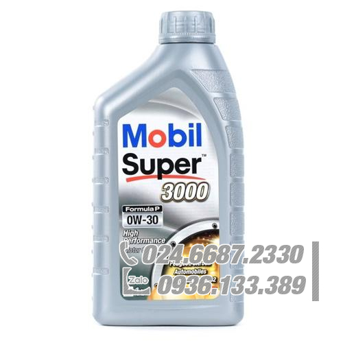 Dầu Mobil Super 3000 Formula P 0W-30 Dầu Mobil Super 3000 Formula P 0W-30