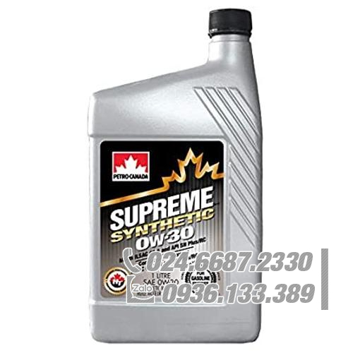 Dầu PETRO-CANADA Supreme Synthetic 0W-30 Dầu PETRO-CANADA Supreme Synthetic 0W-30