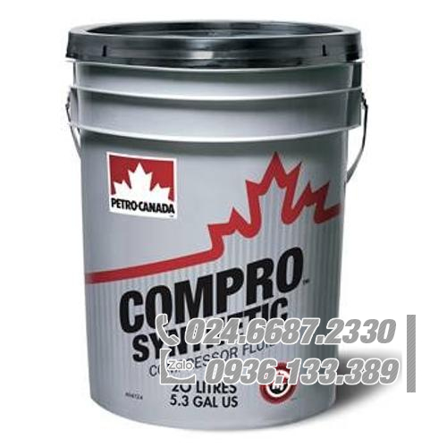 Dầu công nghiệp PETRO-CANADA Compro Synthetic Compressor Fluid Dầu công nghiệp PETRO-CANADA Compro Synthetic Compressor Fluid