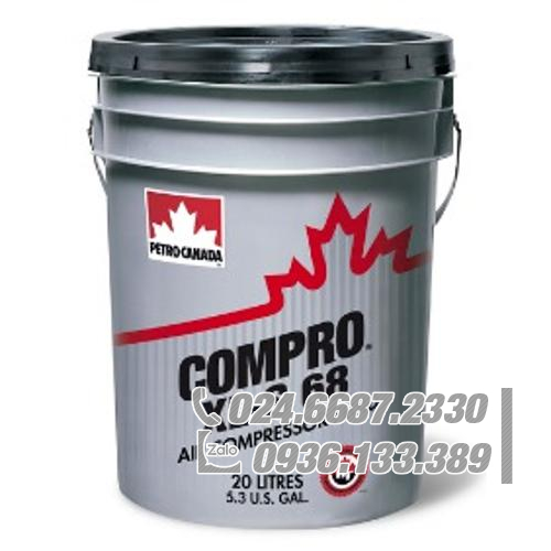 Dầu công nghiệp PETRO-CANADA Compro XL-S Compressor Fluid 68 Dầu công nghiệp PETRO-CANADA Compro XL-S Compressor Fluid 68