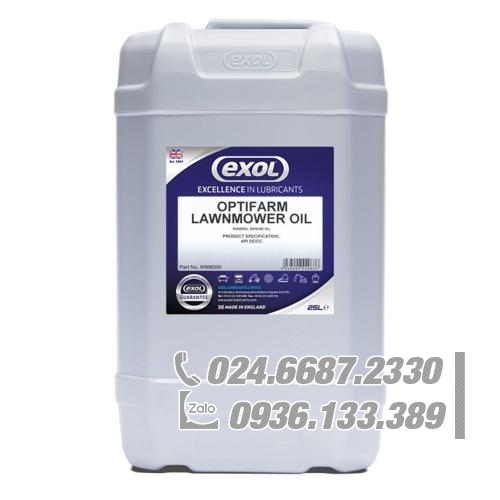 Dầu công nghiệp EXOL Optifarm Lawnmower Oil Dầu công nghiệp EXOL Optifarm Lawnmower Oil