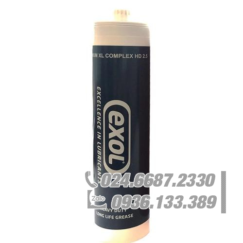 Dầu công nghiệp EXOL Lithium XL Complex HD 2.5 Dầu công nghiệp EXOL Lithium XL Complex HD 2.5