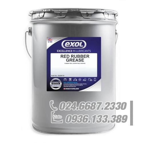 Mỡ công nghiệp EXOL Red Rubber Grease Mỡ công nghiệp EXOL Red Rubber Grease