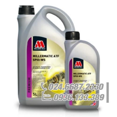 Dầu MILLERSOILS Millermatic ATF SP III-WS Dầu MILLERSOILS Millermatic ATF SP III-WS