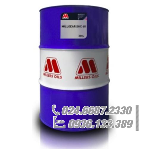 Dầu công nghiệp MILLERSOILS Millgear SHC 68 Dầu công nghiệp MILLERSOILS Millgear SHC 68