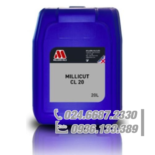 Dầu công nghiệp MILLERSOILS Millicut CL 20 Dầu công nghiệp MILLERSOILS Millicut CL 20