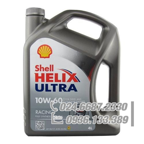 Dầu công nghiệp Shell Helix Ultra Racing 10W-60 Dầu công nghiệp Shell Helix Ultra Racing 10W-60