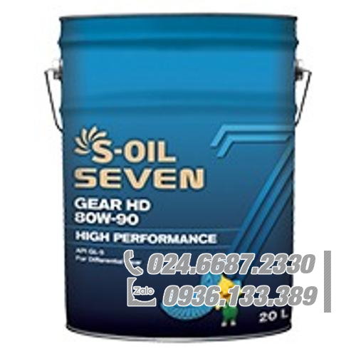 Dầu hộp số sàn chất lượng cao S-OIL 7 GEAR HD 80W-90 (Mã trước đây là DRAGON GEAR HD 80W-90) Dầu hộp số sàn chất lượng cao S-OIL 7 GEAR HD 80W-90 (Mã trước đây là DRAGON GEAR HD 80W-90)