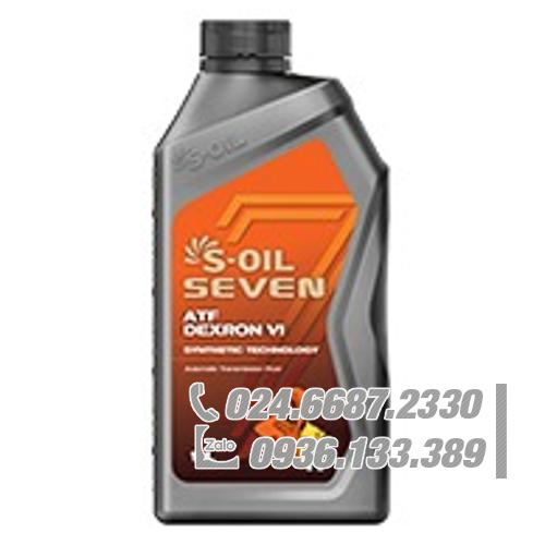 Dầu hộp số tự động tổng hợp S-OIL 7 ATF DEXRON VI (Trước đây là S-OIL 7 ATF DEXRON VI) Dầu hộp số tự động tổng hợp S-OIL 7 ATF DEXRON VI (Trước đây là S-OIL 7 ATF DEXRON VI)
